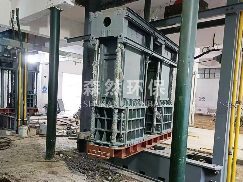 打包機(jī)安裝現(xiàn)場(chǎng)